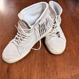 Vans Fringe High-Top Sneakers